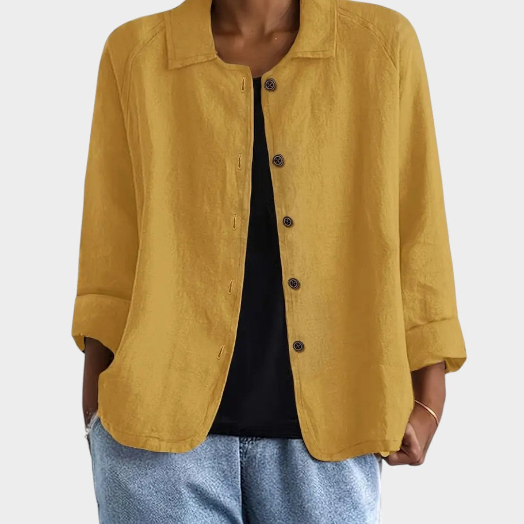 Romilly| Blusa Lino Casual