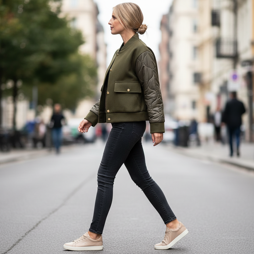 Aether| Chaqueta Bomber Moderna