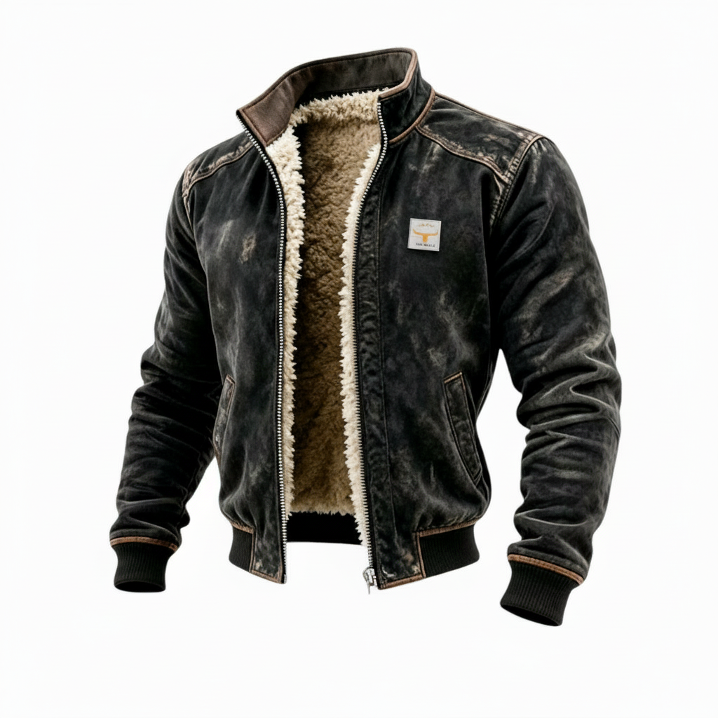 Ricardo™ | Chaqueta con aspecto de cuero y diseño distintivo