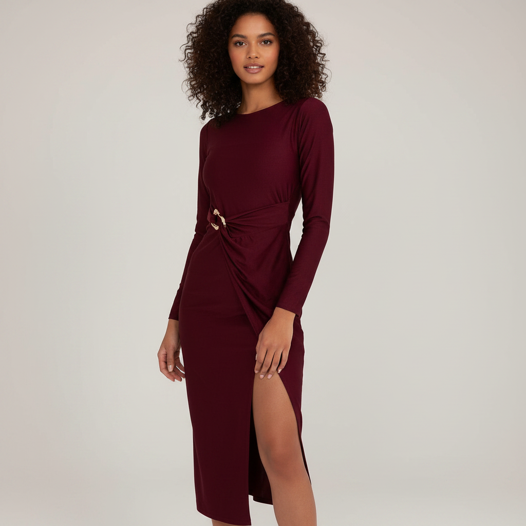 Saphira| Vestido largo ceñido