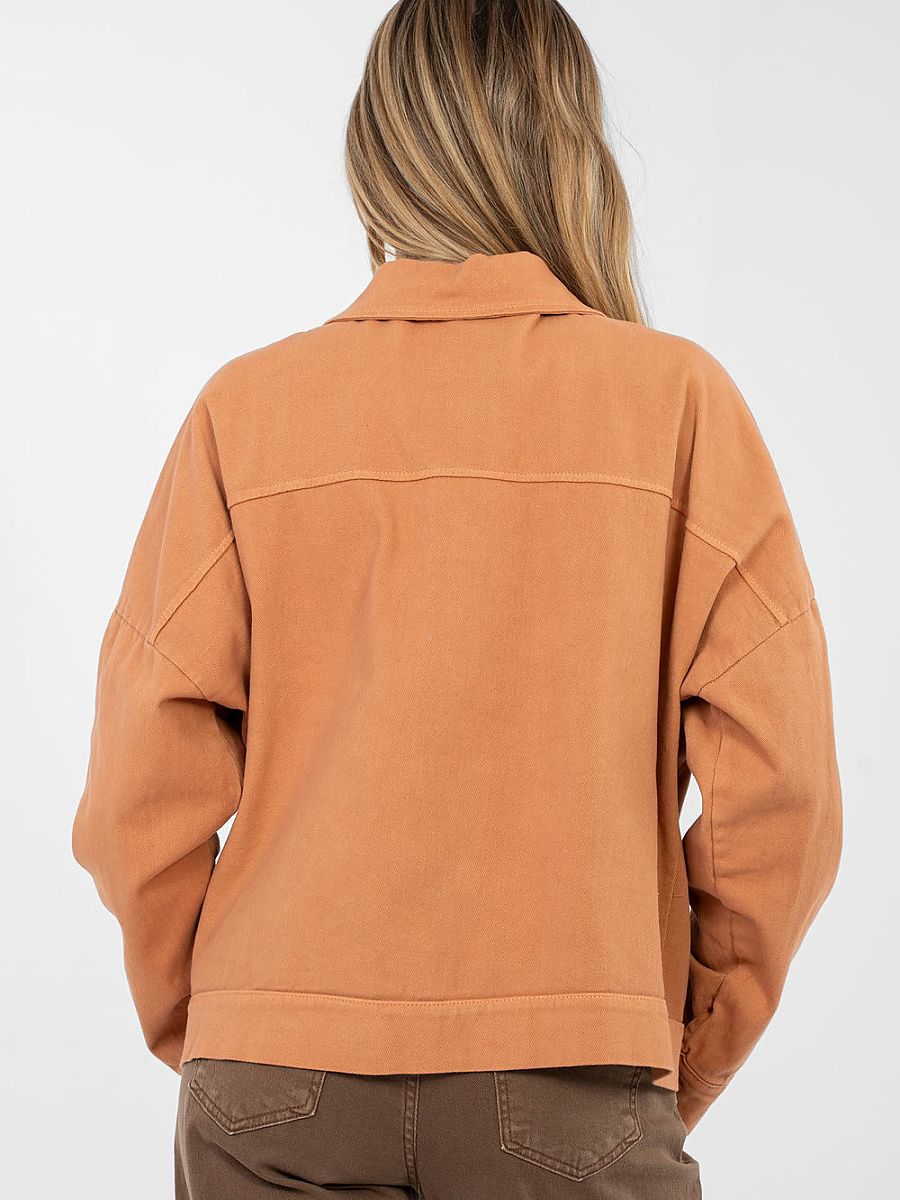 Denim jacket model 223816 Rue Paris-1