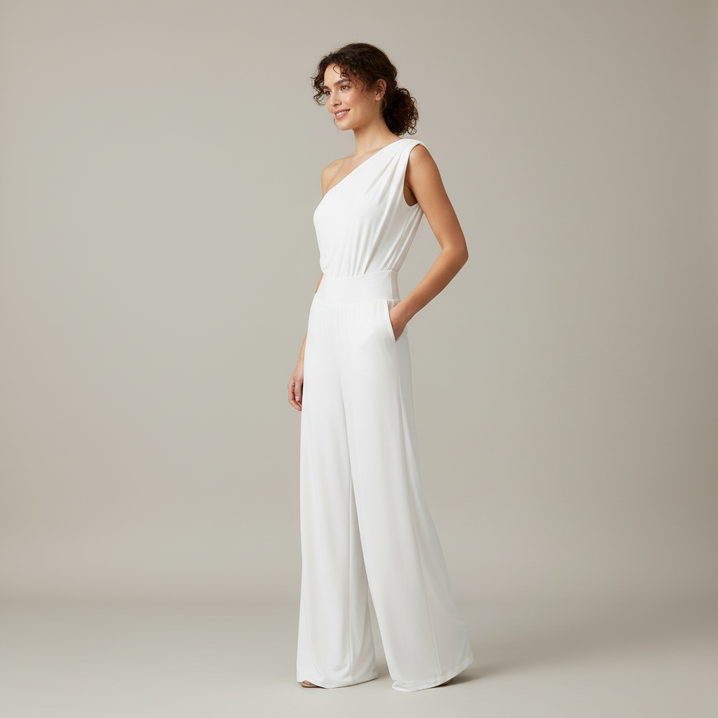 Vestido Asimétrico – Elegancia Moderna