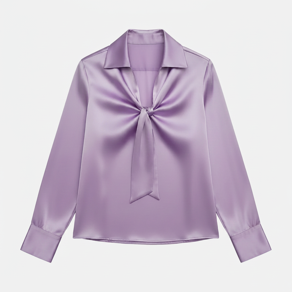 Yvaine| Camiseta Saten Lila