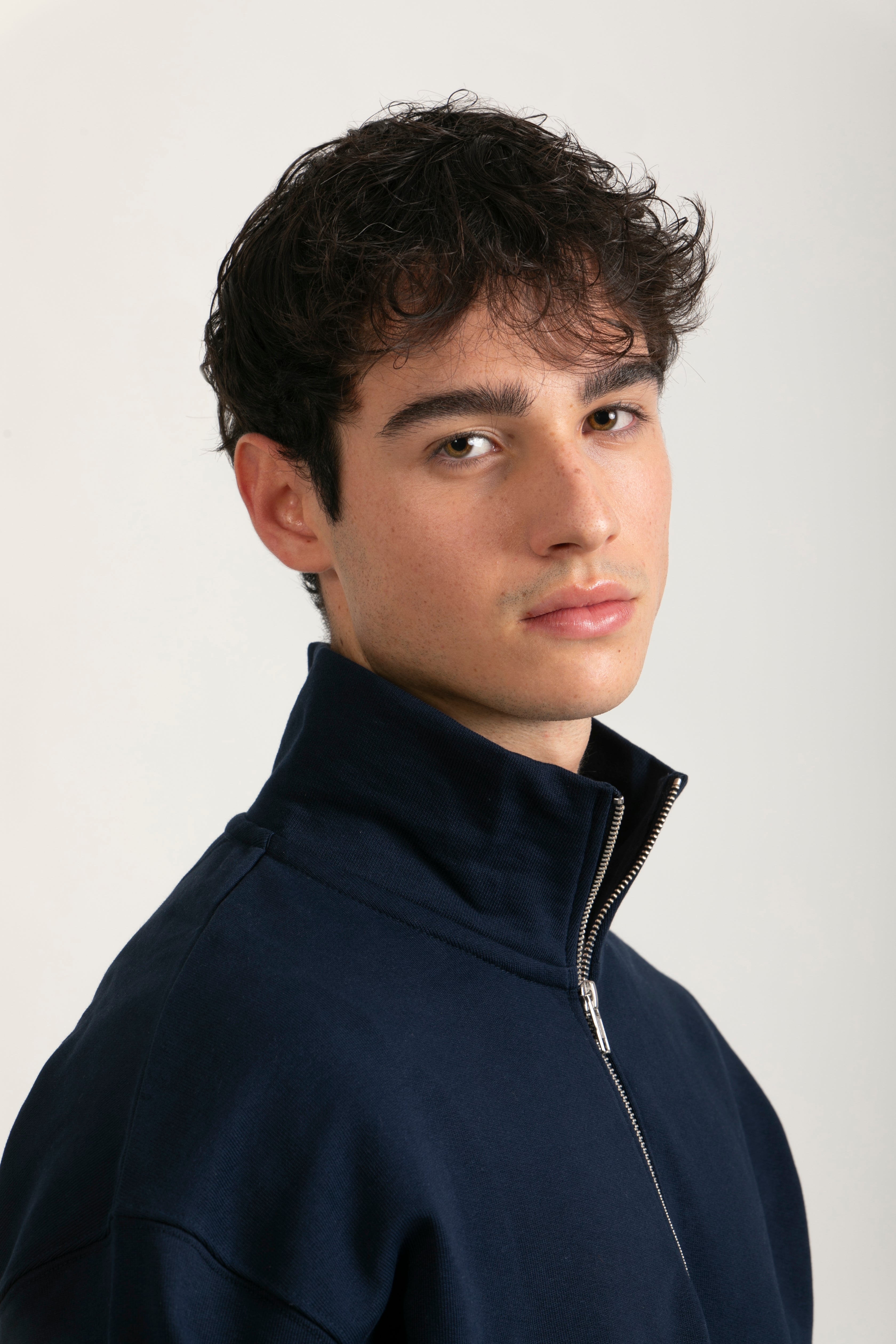 Sudadera Orgánica Oversize con Cremallera - 022-4