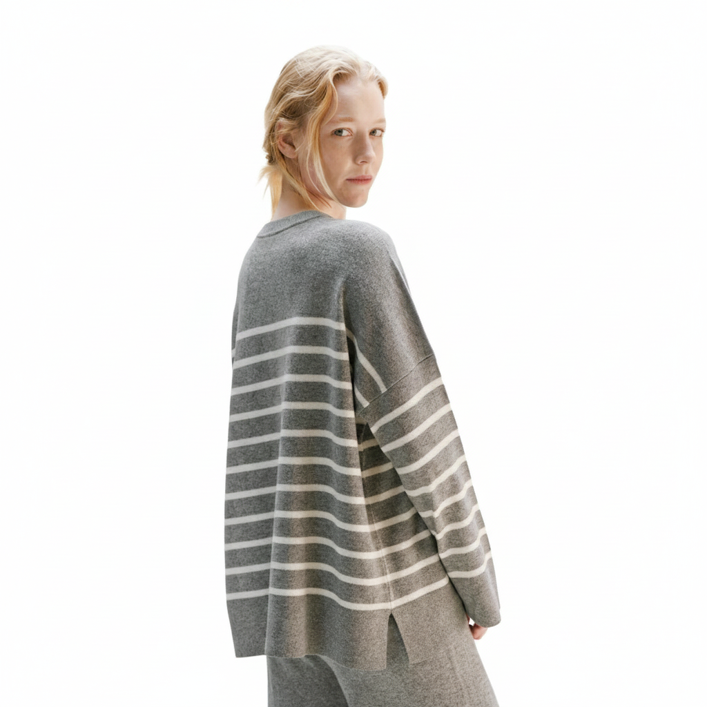Saira| Knitwear Rayas Casual