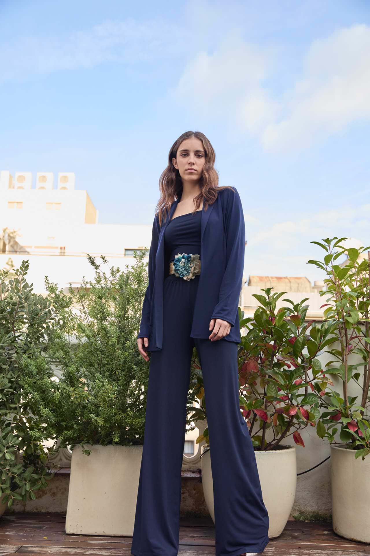 Elea| Pantalón seda fluido