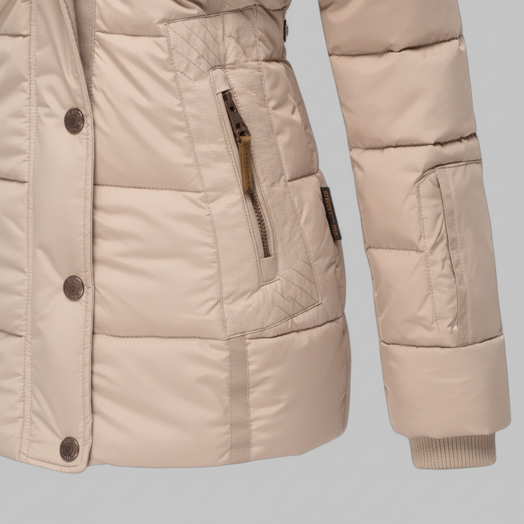 Abrigo Acolchado Invierno Glim Ropa de Icara Beaumont - vista 6 (Verde)