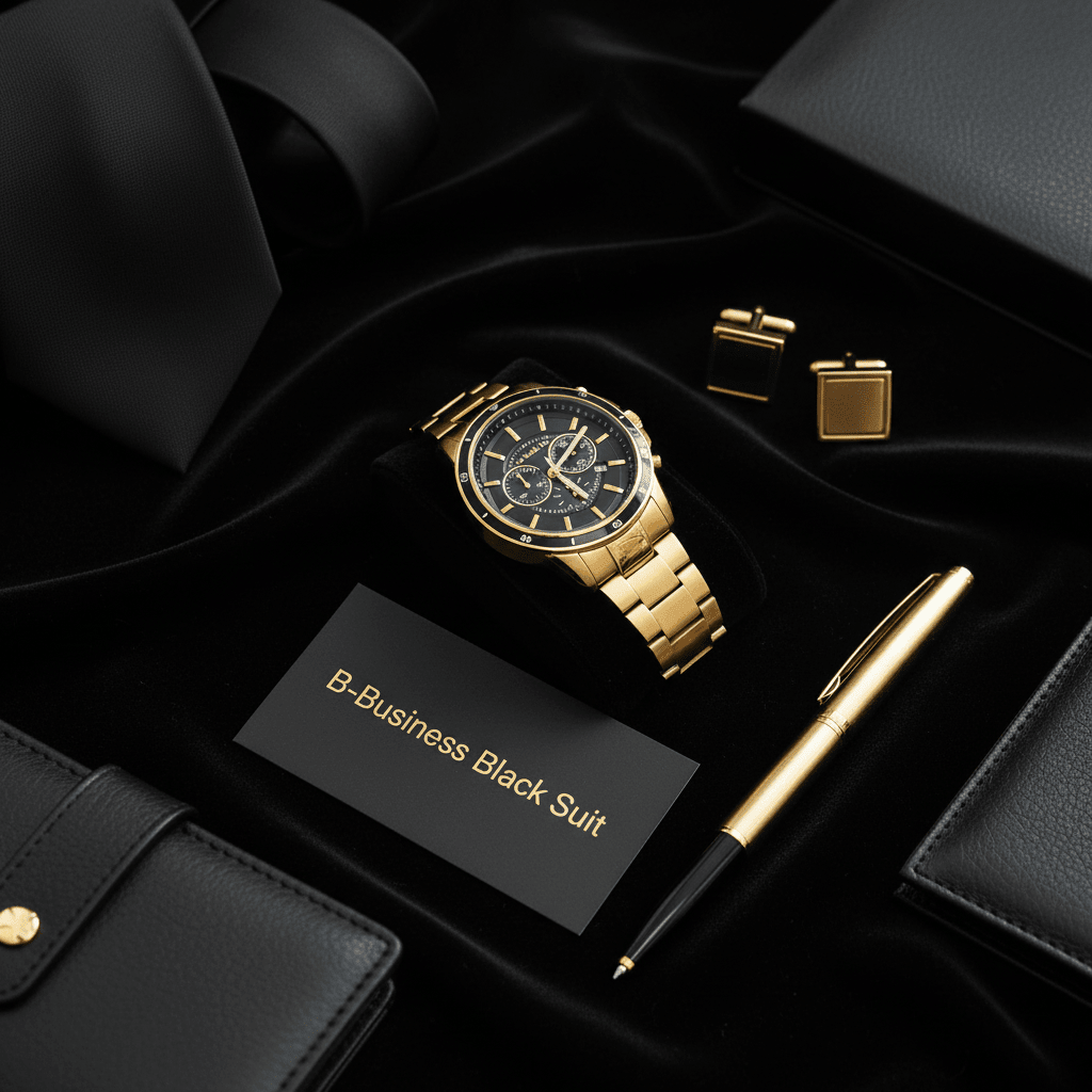 B-Business Black Suit-4